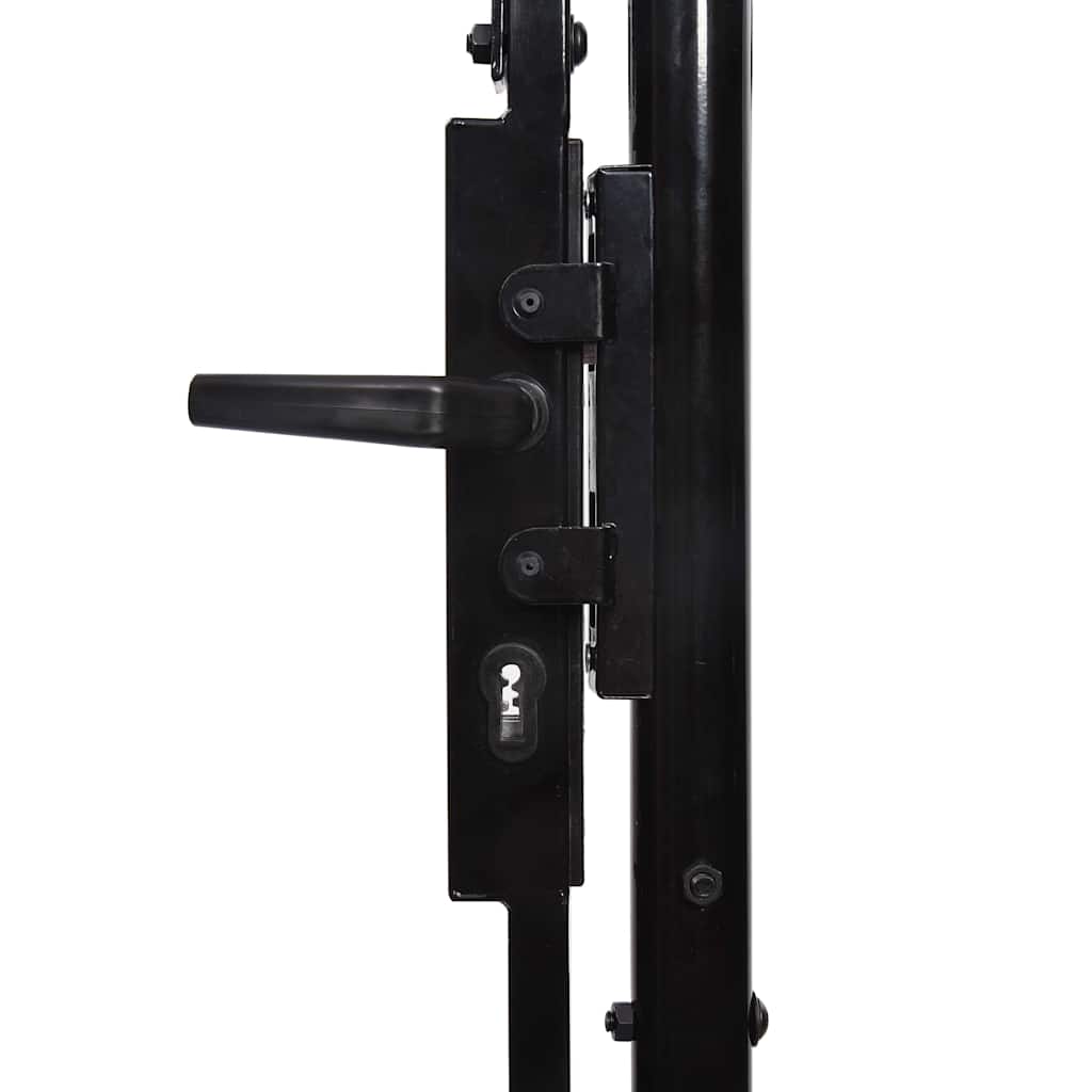 Double Door Fence Gate "Woerden" with Spear Top 400x224,5 cm