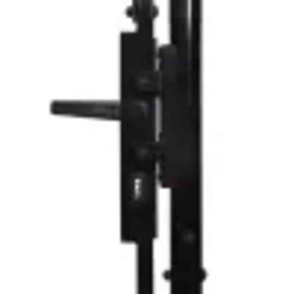 Fence Gate Woerden Double Door with Spike Top 299.5x174.5 cm