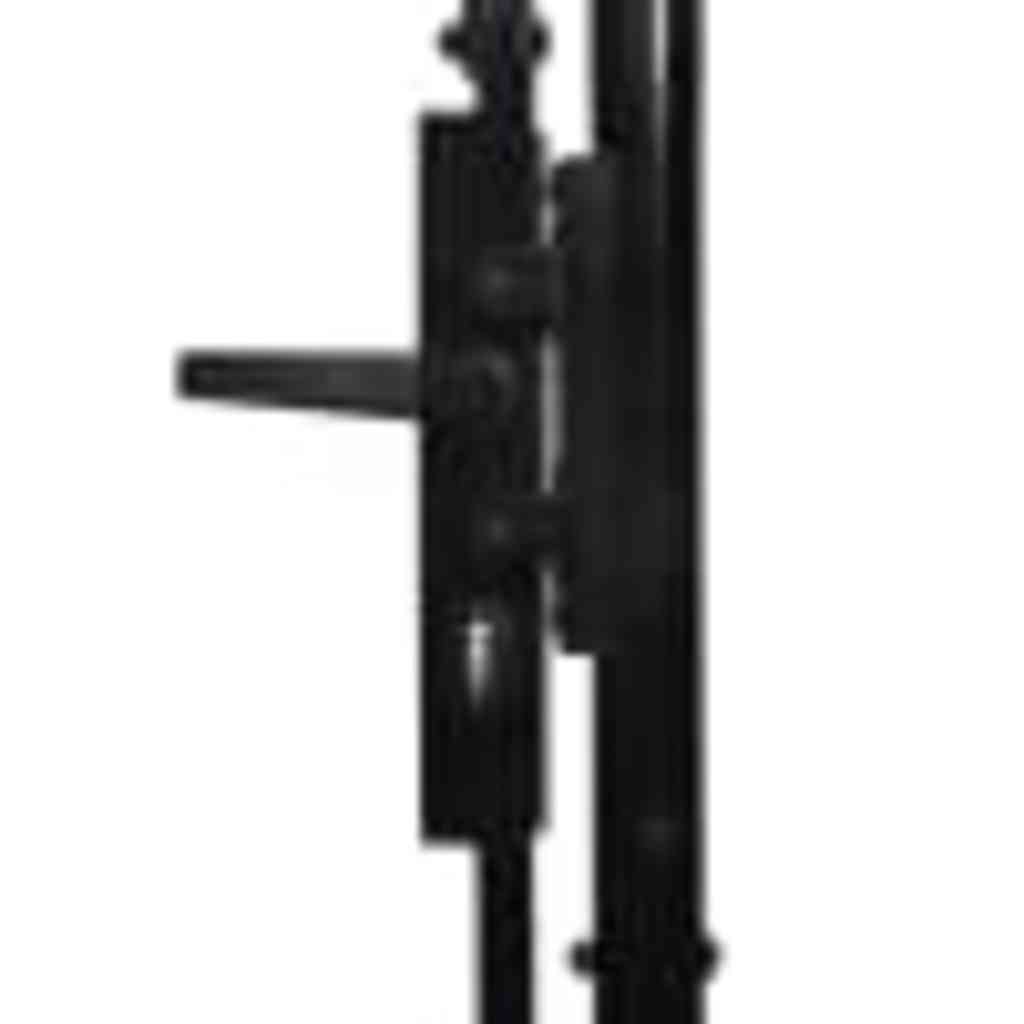 Fence Gate "Woerden" Double Door with Spike Top 299,5x174,5 cm