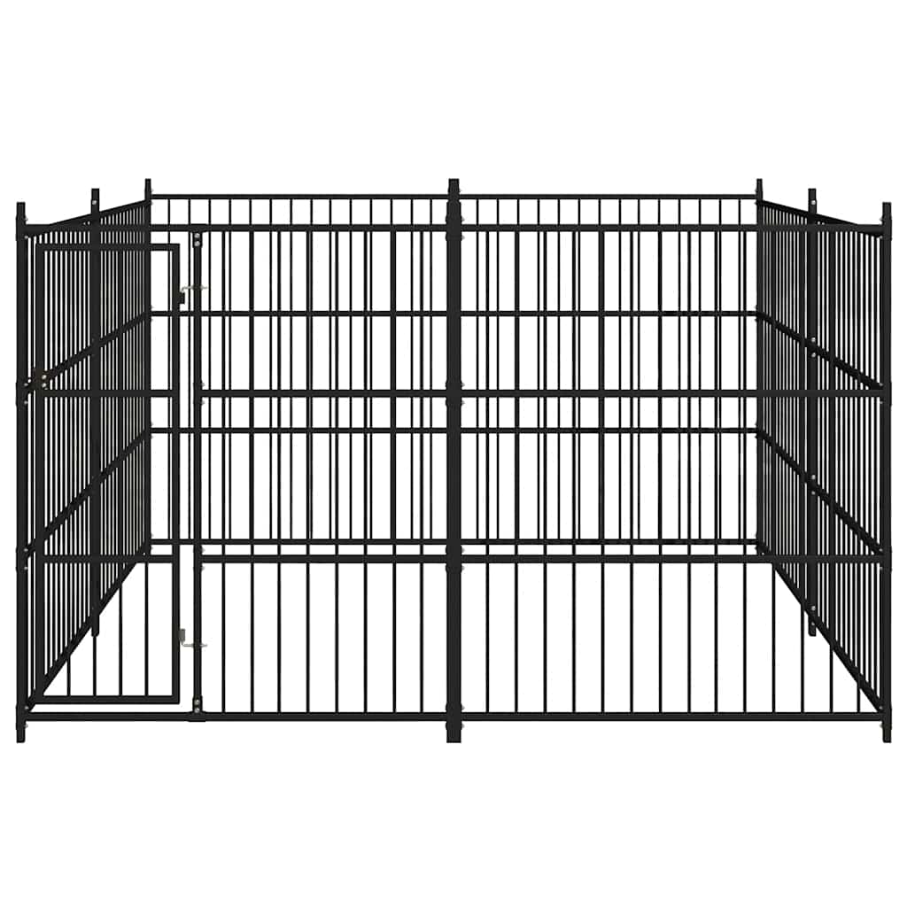 Outdoor Dog Kennel 300x300x185 cm