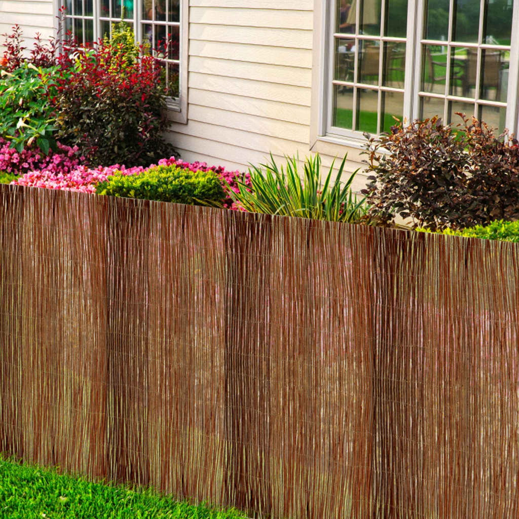 vidaXL Willow Fence 500x170 cm