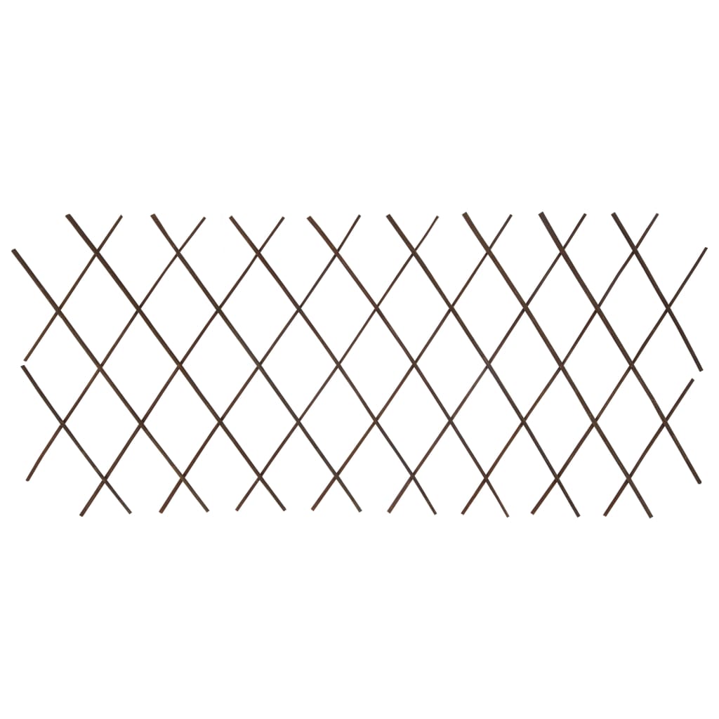Willow Trellis Fences 5 pcs 180x60 cm