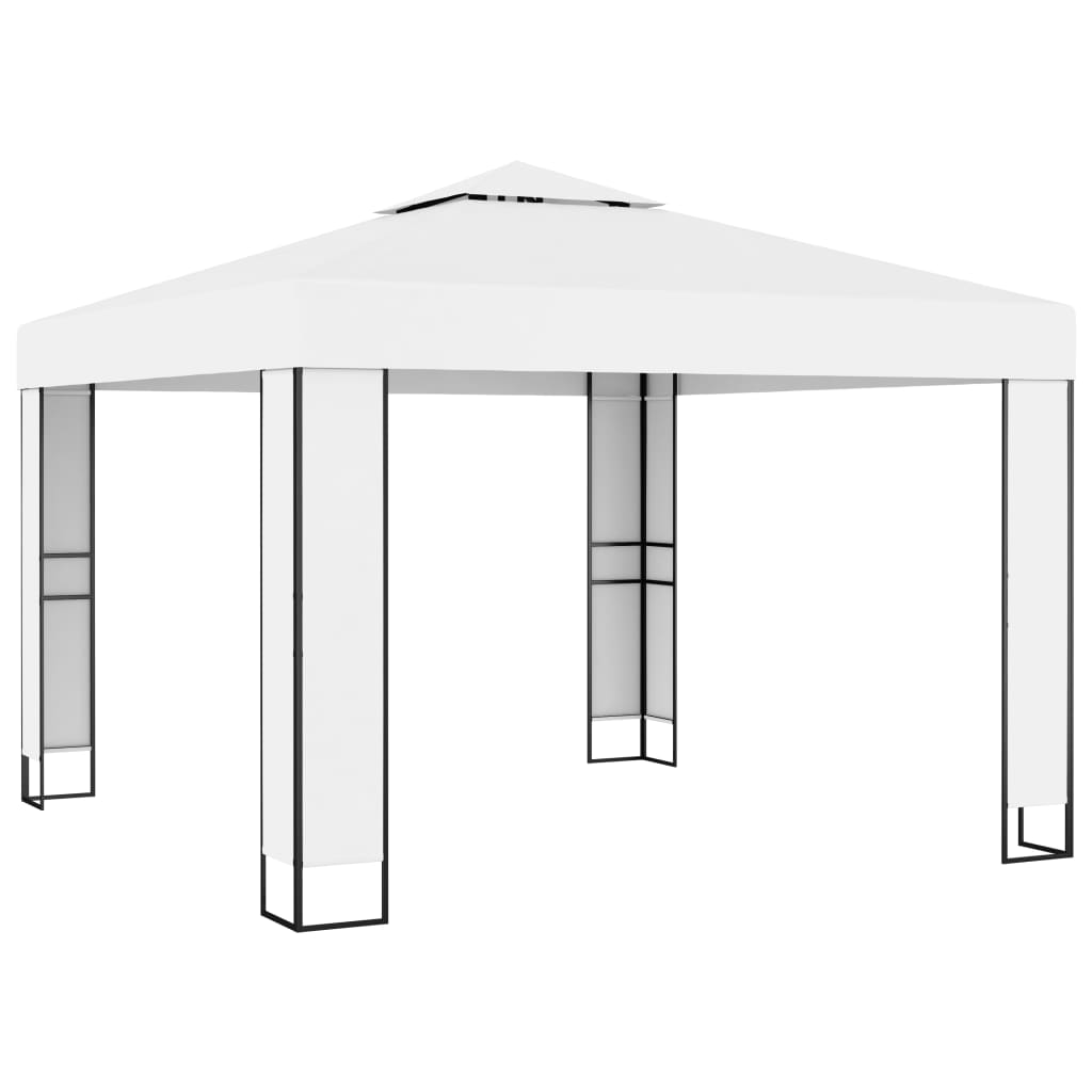 Canopy | White | 100% Polyester with PA coating, Powder-coated steel