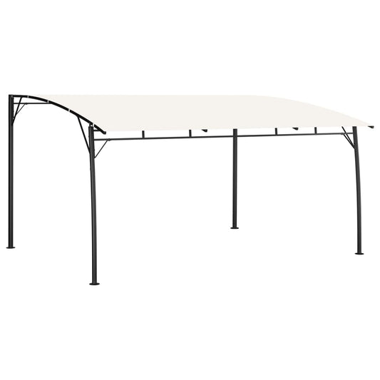 vidaXL Garden Sunshade Awning 4x3x2.55 m Cream