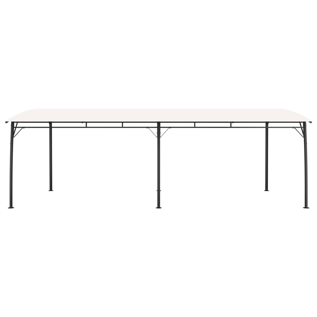 Sunshade awnings 6 x 3 x 2.55 m Cream
