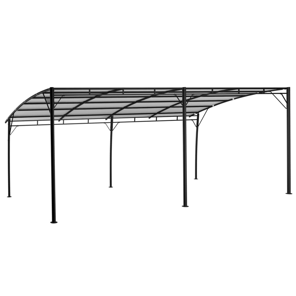 Sunshade awnings 6 x 3 x 2.55 m Cream