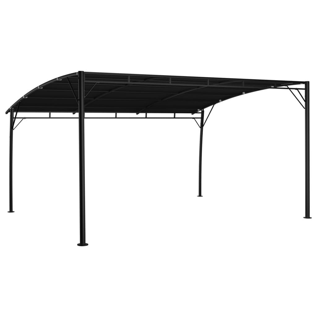 vidaXL Garden Sunshade Awning 4x3x2.55 m Anthracite