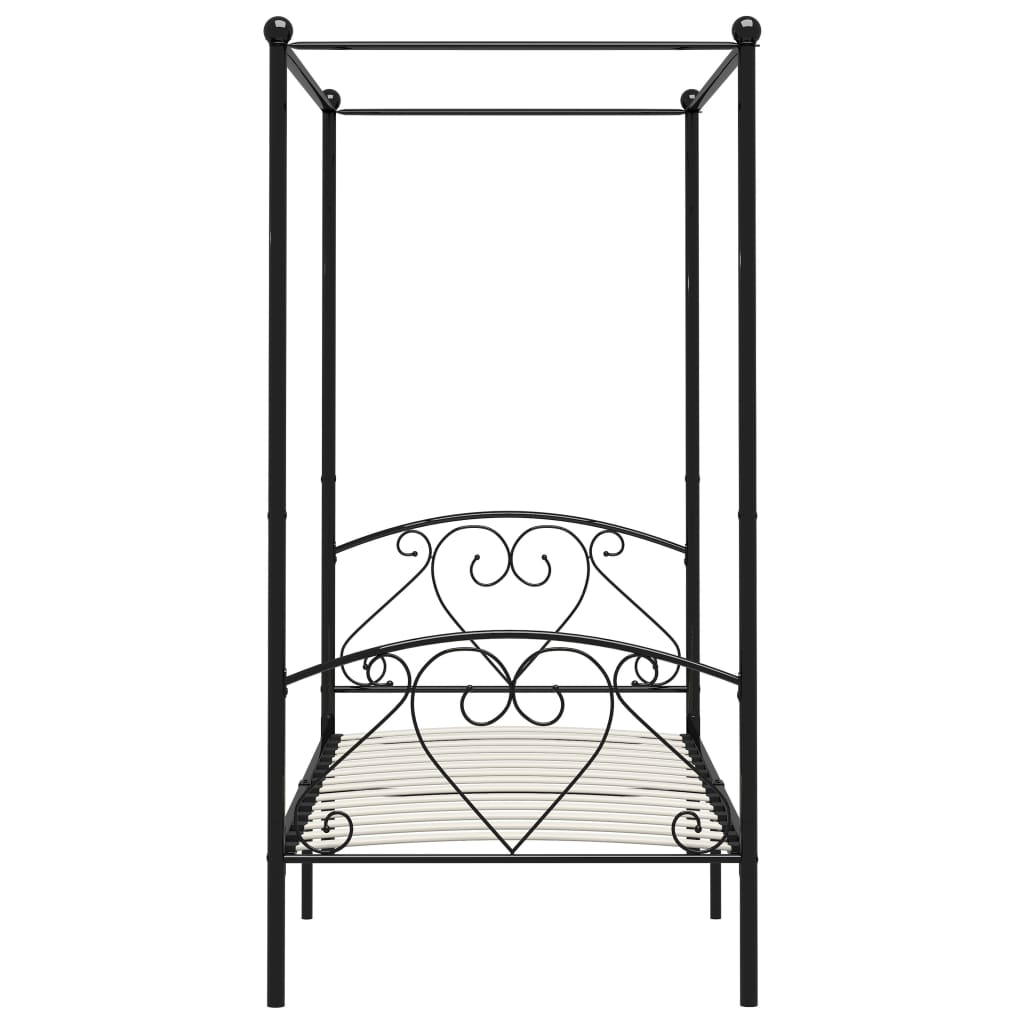 Bed Frame | Black | Metal | Double | Durable | Bed Frame | Rectangular