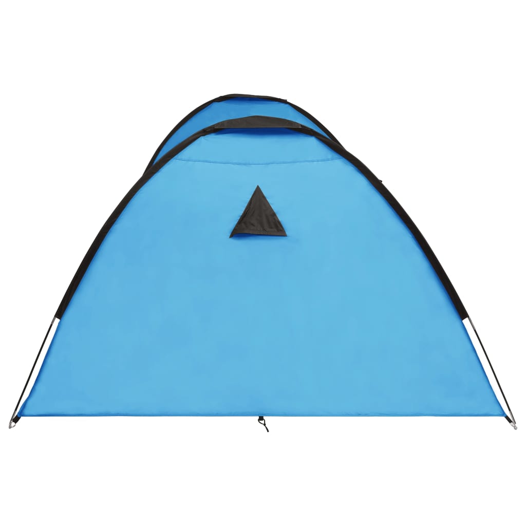 Tente de camping Igloo 650x240x190 cm 8 personnes Bleu