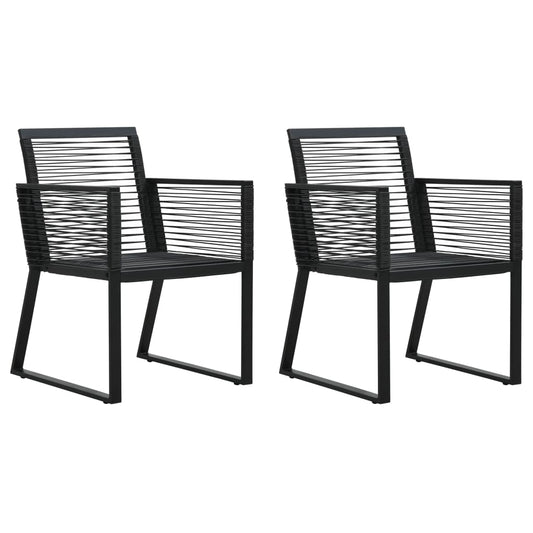 Outdoor Chair | Set of 2 | Minimalistic | Garden Chairs | Rectangular