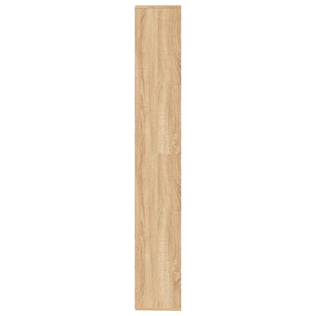 Book Cabinet/Room Divider Sonoma Oak 155x24x160 cm