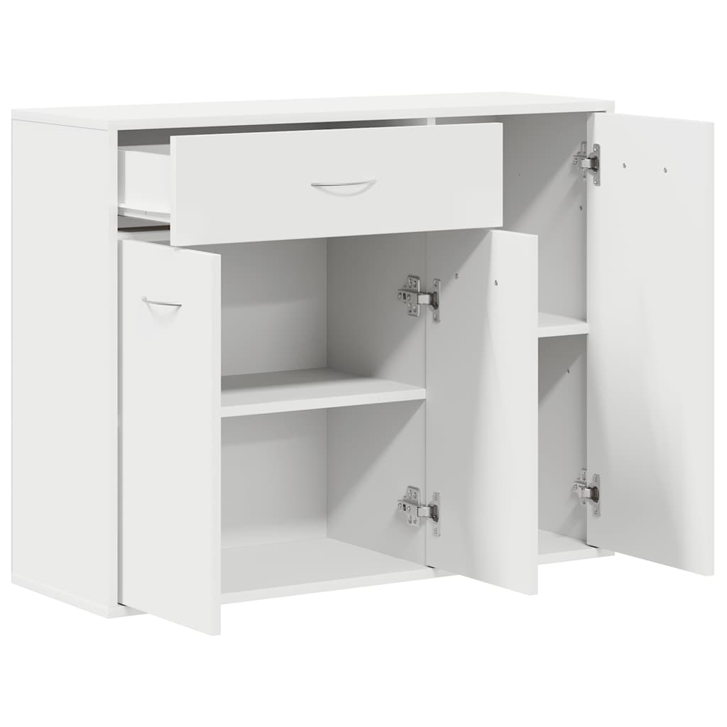 800675 vidaXL Sideboard White 88x30x70 cm Engineered Wood