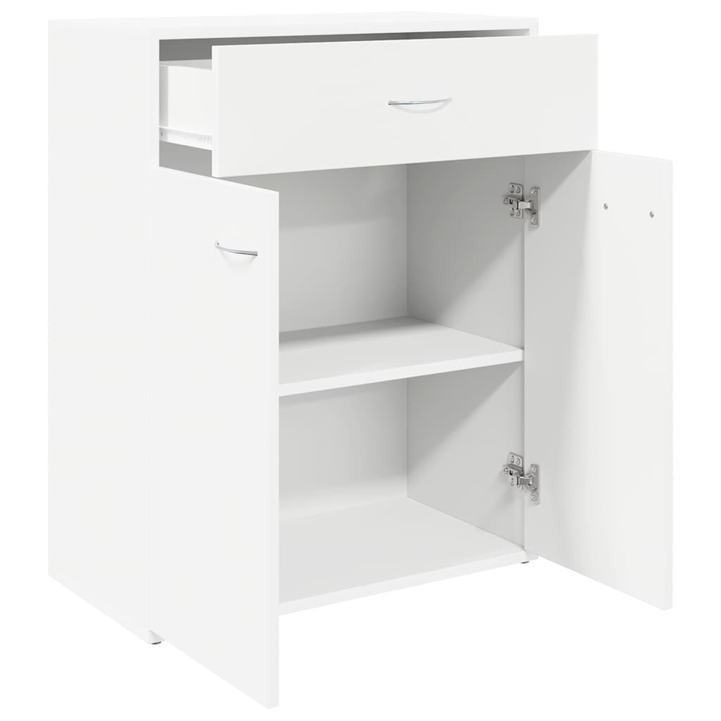 800711 vidaXL Sideboard White 60x30x75 cm Engineered Wood