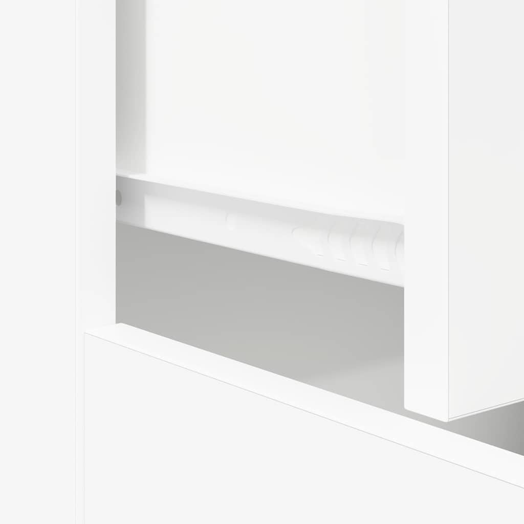 800711 vidaXL Sideboard White 60x30x75 cm Engineered Wood