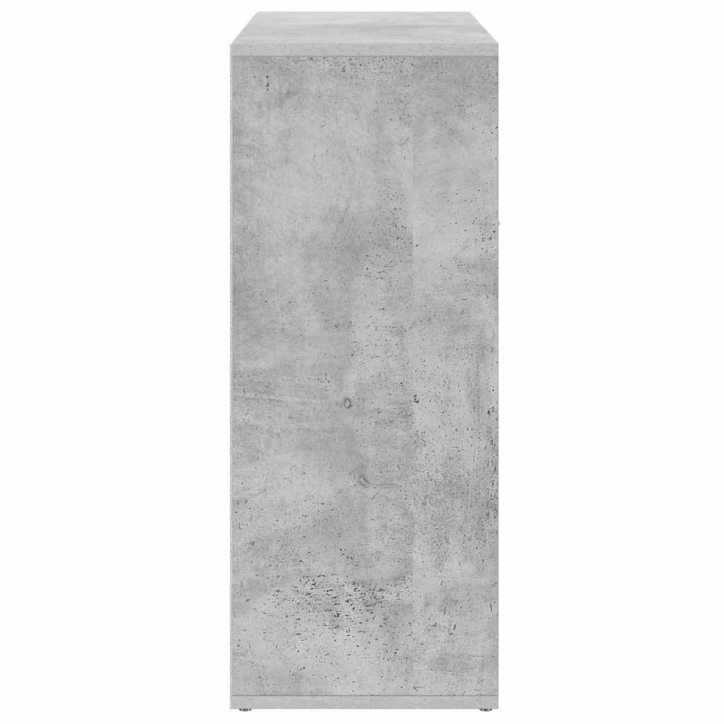 800715 vidaXL Sideboard Concrete Grey 60x30x75 cm Engineered Wood