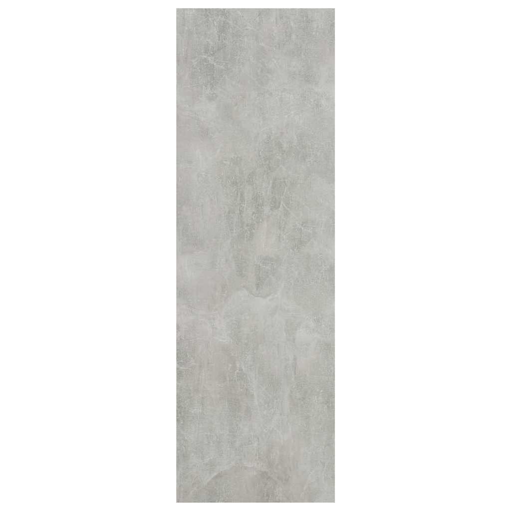 Bookcase Concrete Grey 40x24x75 cm Engineered Wood