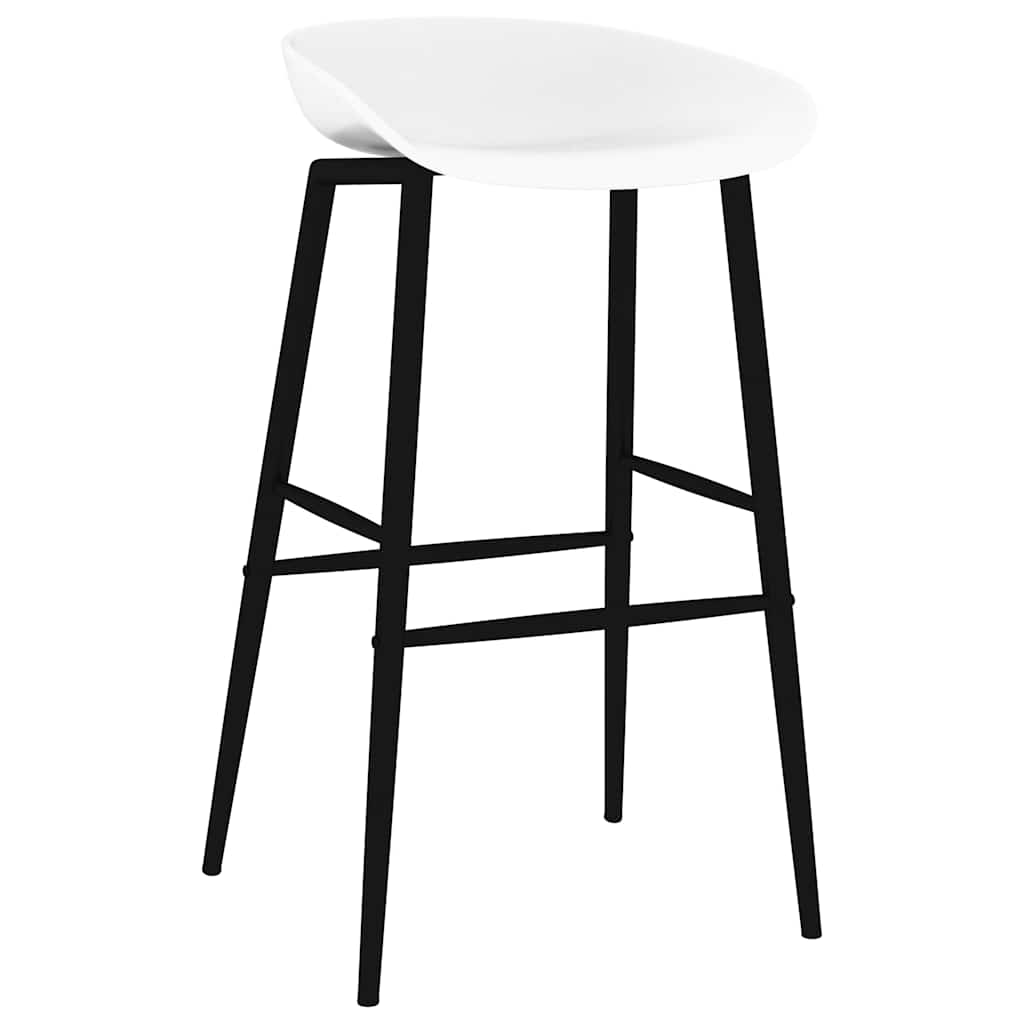 Bar Chairs 2 pcs White