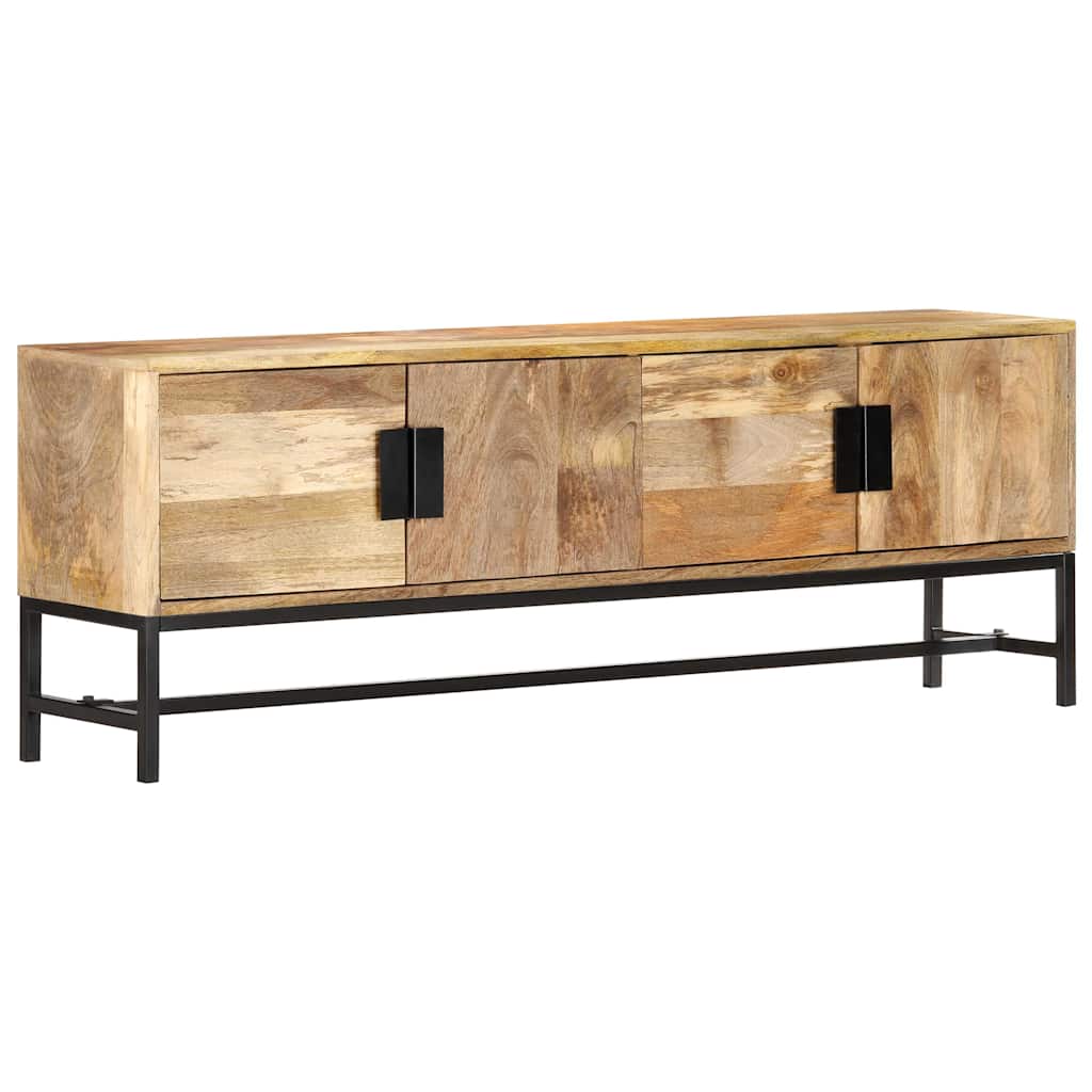 285863 vidaXL TV Cabinet 140x30x50 cm Solid Mango Wood