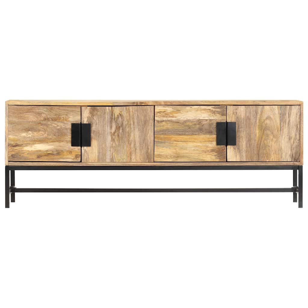 285863 vidaXL TV Cabinet 140x30x50 cm Solid Mango Wood