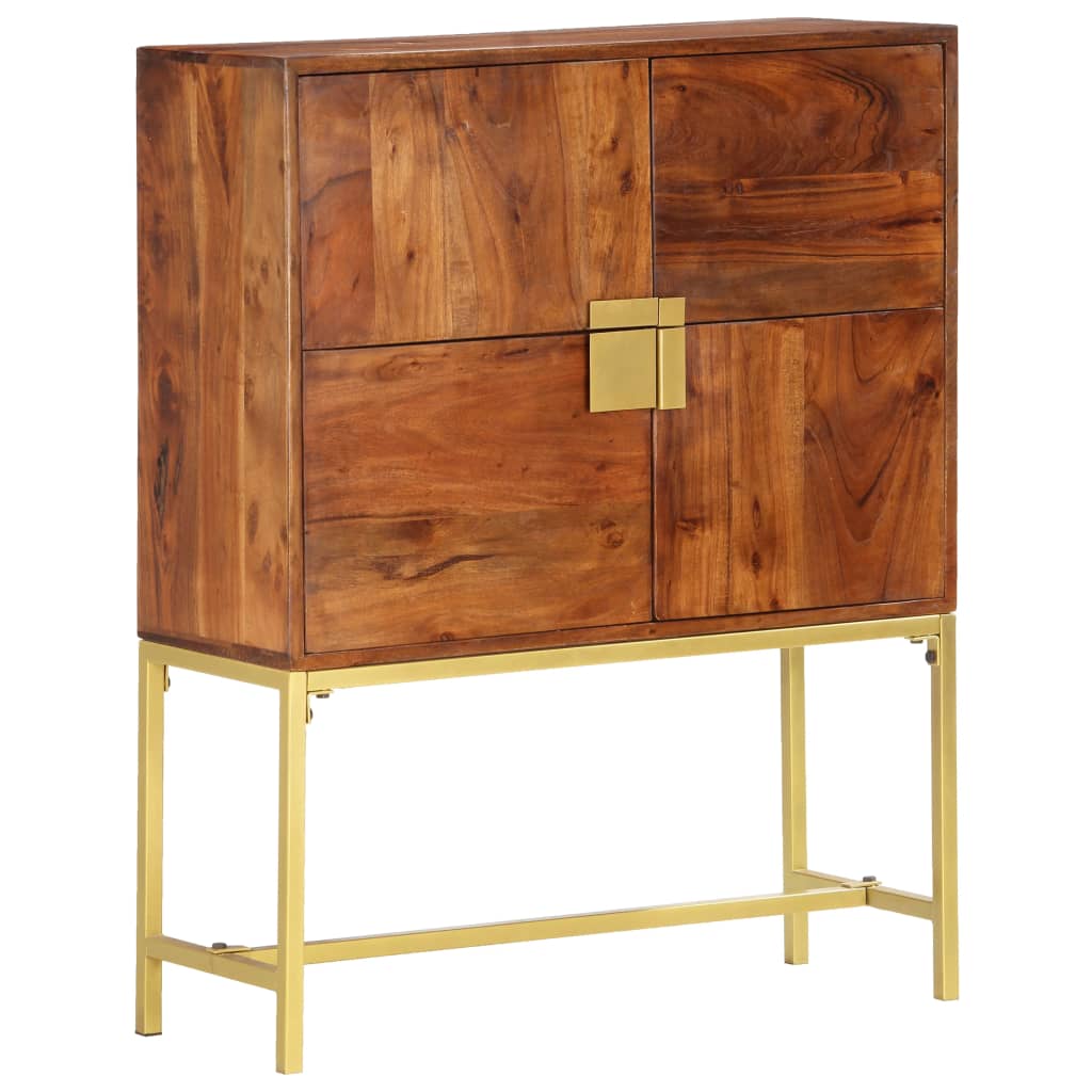 Highboard 80x30x100 cm Solid Acacia Wood