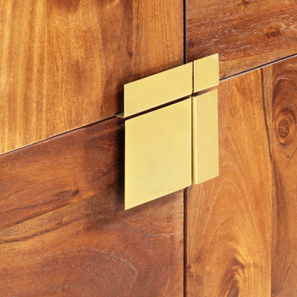 Highboard 80x30x100 cm Solid Acacia Wood