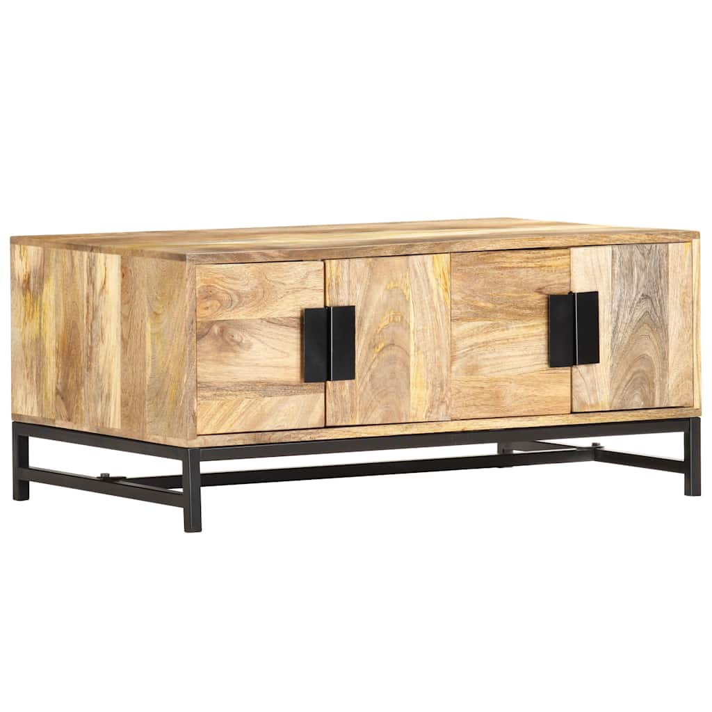 285869 vidaXL Coffee Table 90x55x40 cm Solid Mango Wood