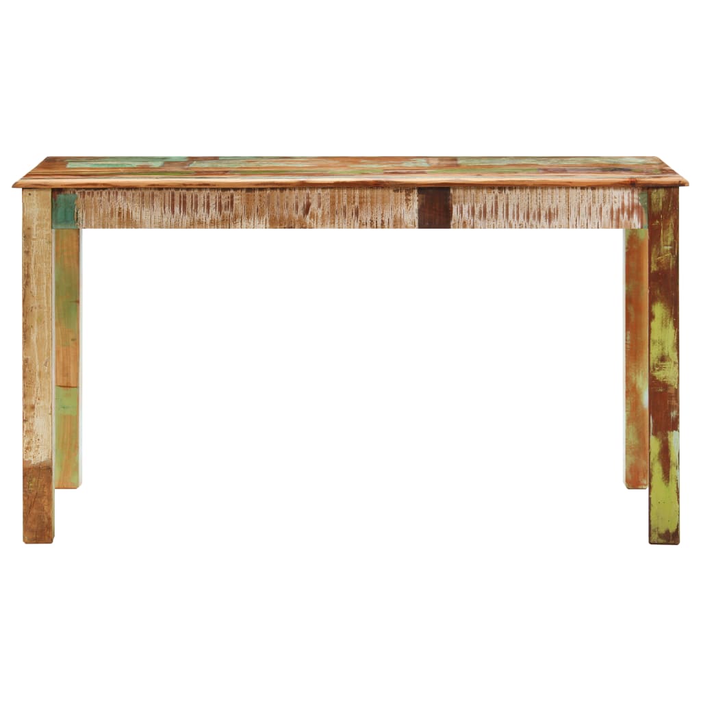 vidaXL Dining Table Solid Reclaimed Wood 140x70x76 cm