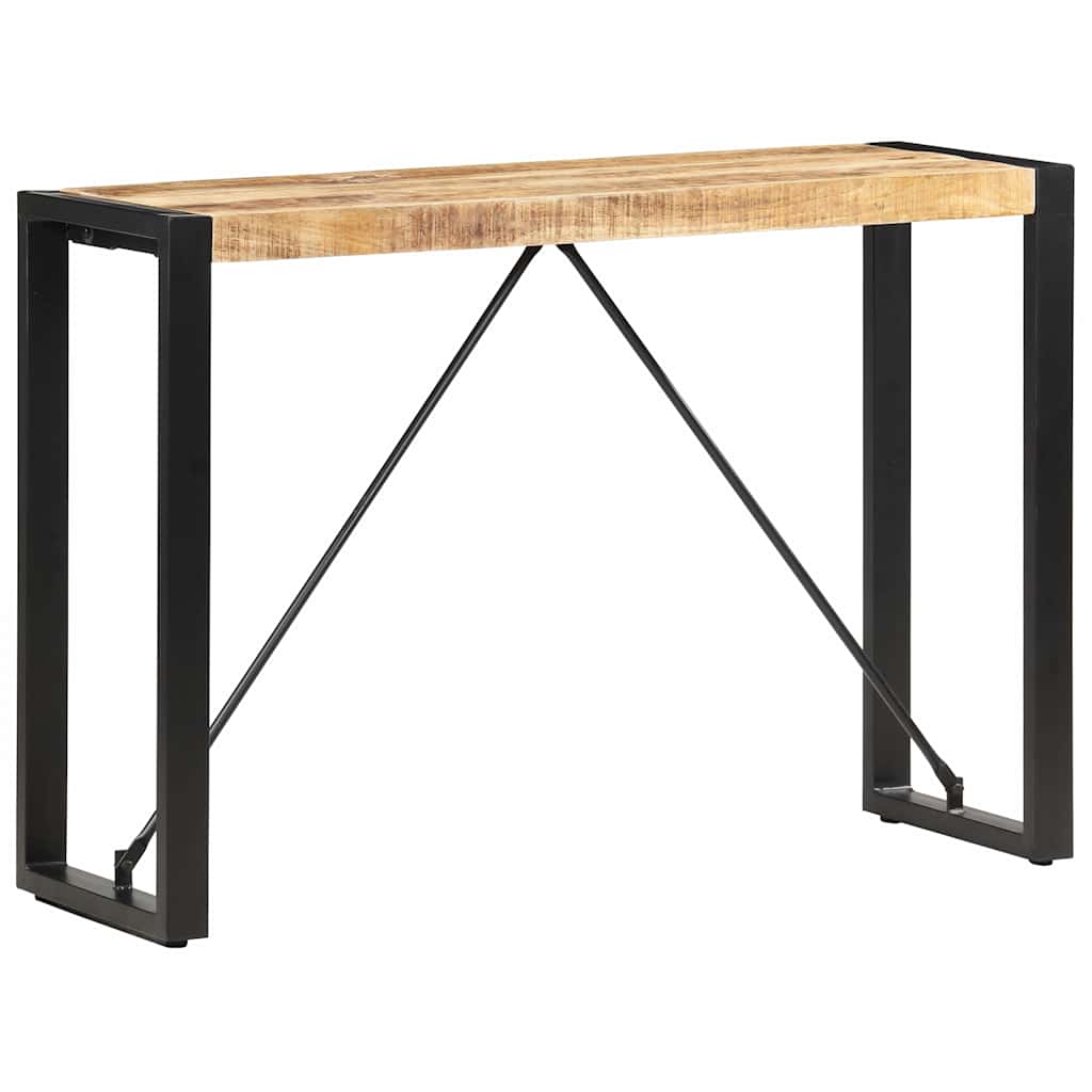 285945 vidaXL Console Table 110x35x76 cm Solid Mango Wood