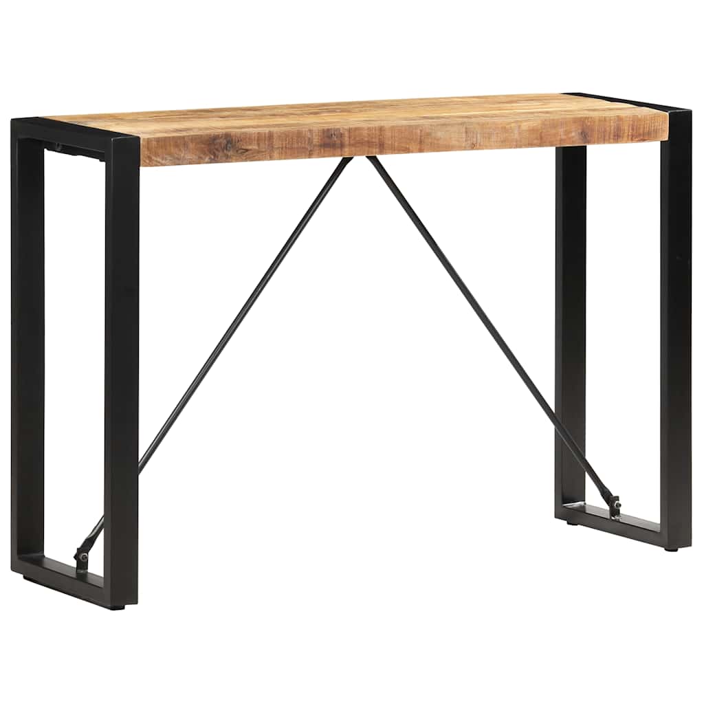 285945 vidaXL Console Table 110x35x76 cm Solid Mango Wood