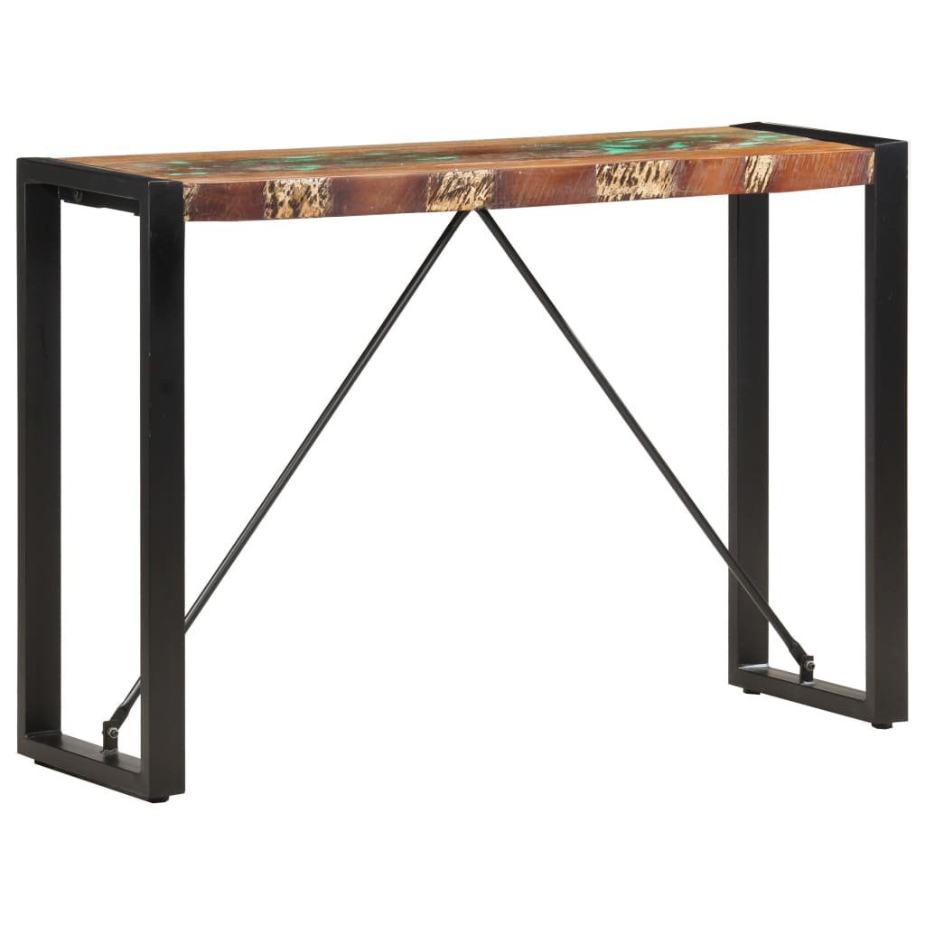 285946 vidaXL Console Table 110x35x76 cm Solid Reclaimed Wood