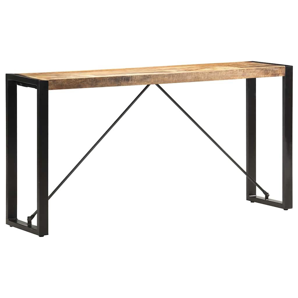 285948 vidaXL Console Table 150x35x76 cm Solid Mango Wood