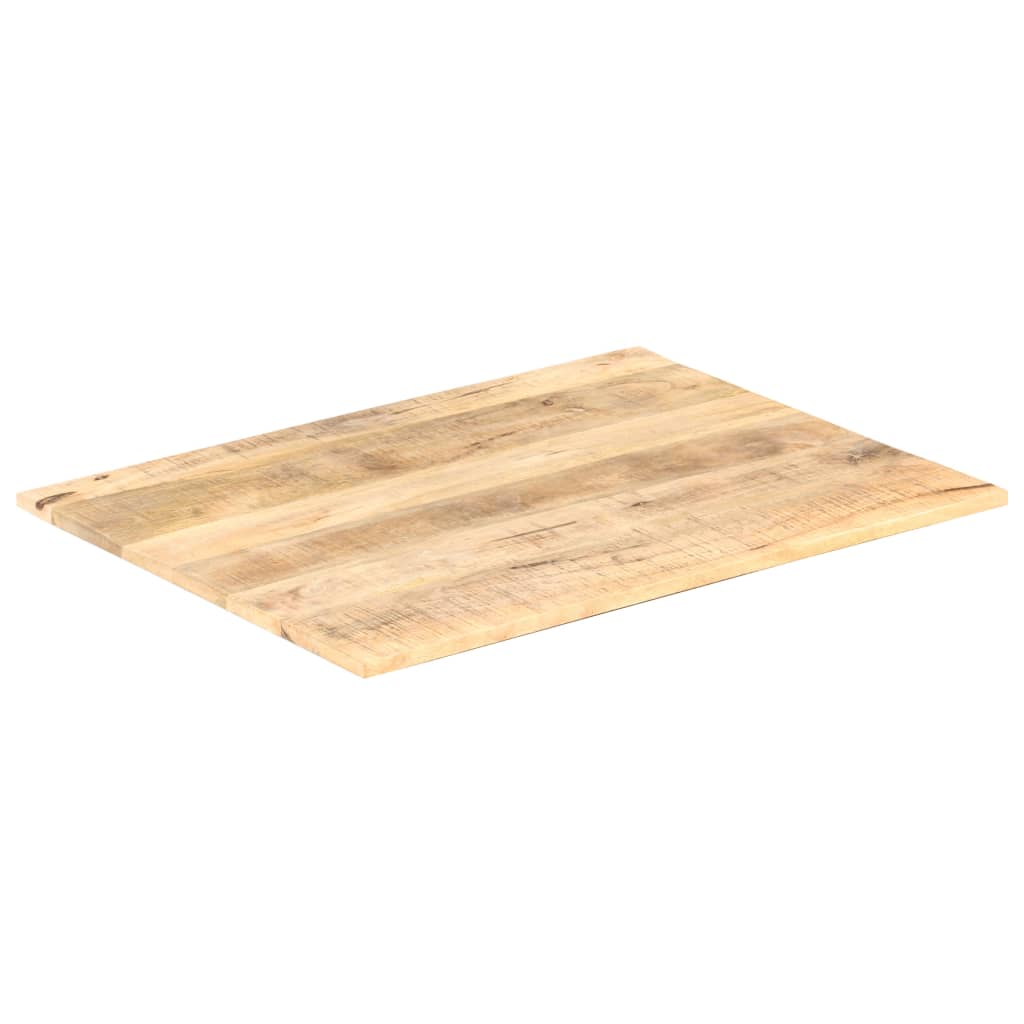 vidaXL Table Top Solid Mango Wood 15-16 mm 80x60 cm