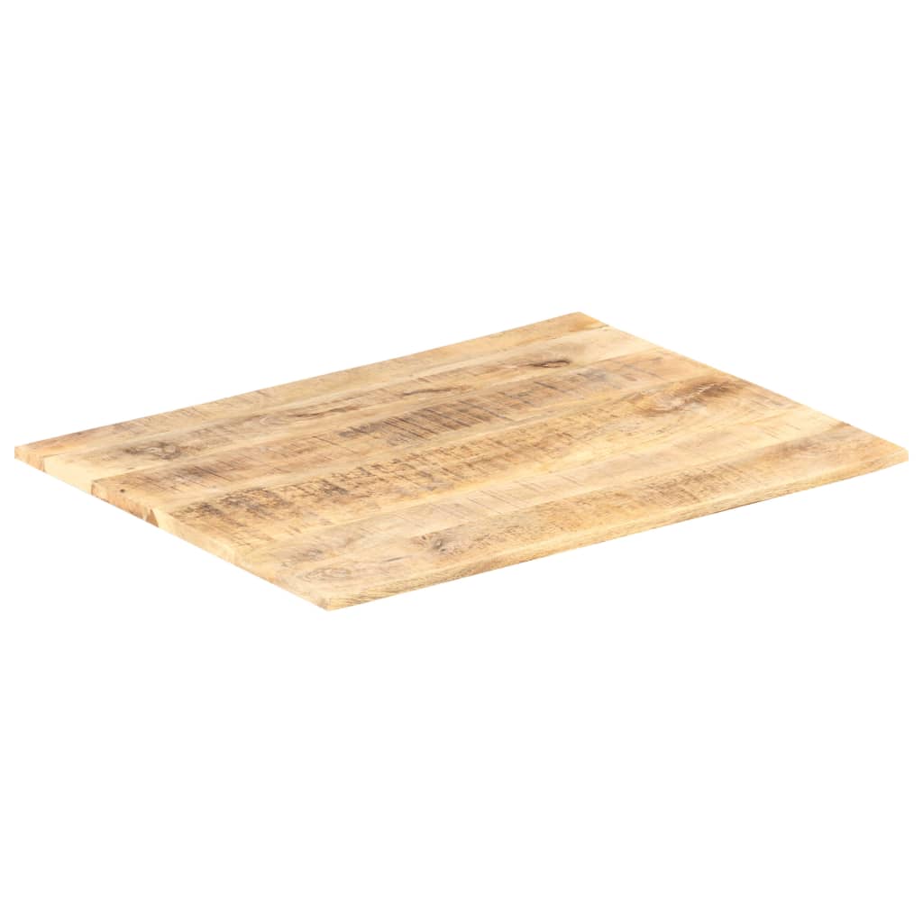 vidaXL Table Top Solid Mango Wood 15-16 mm 80x60 cm