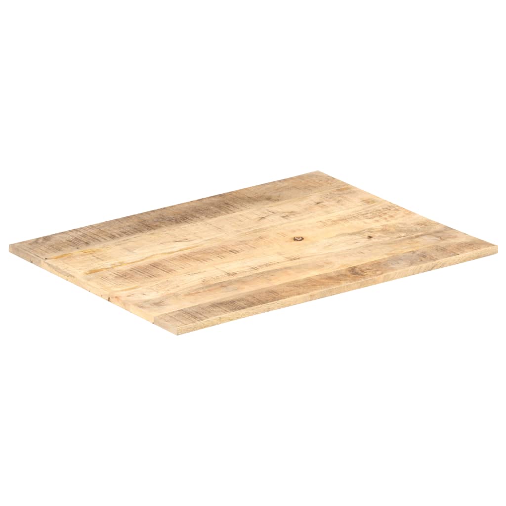 vidaXL Table Top Solid Mango Wood 15-16 mm 80x60 cm