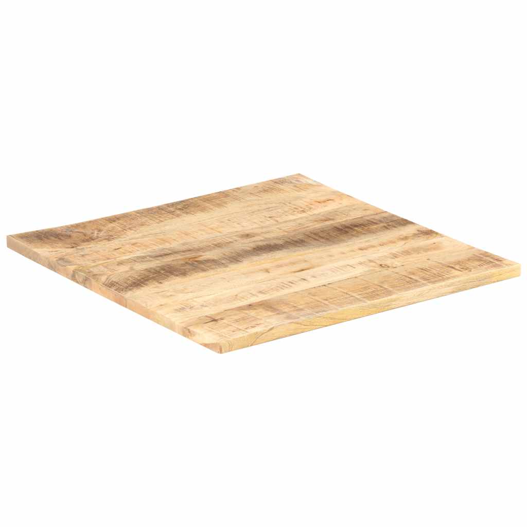 vidaXL Table Top Solid Mango Wood 25-27 mm 60x60 cm