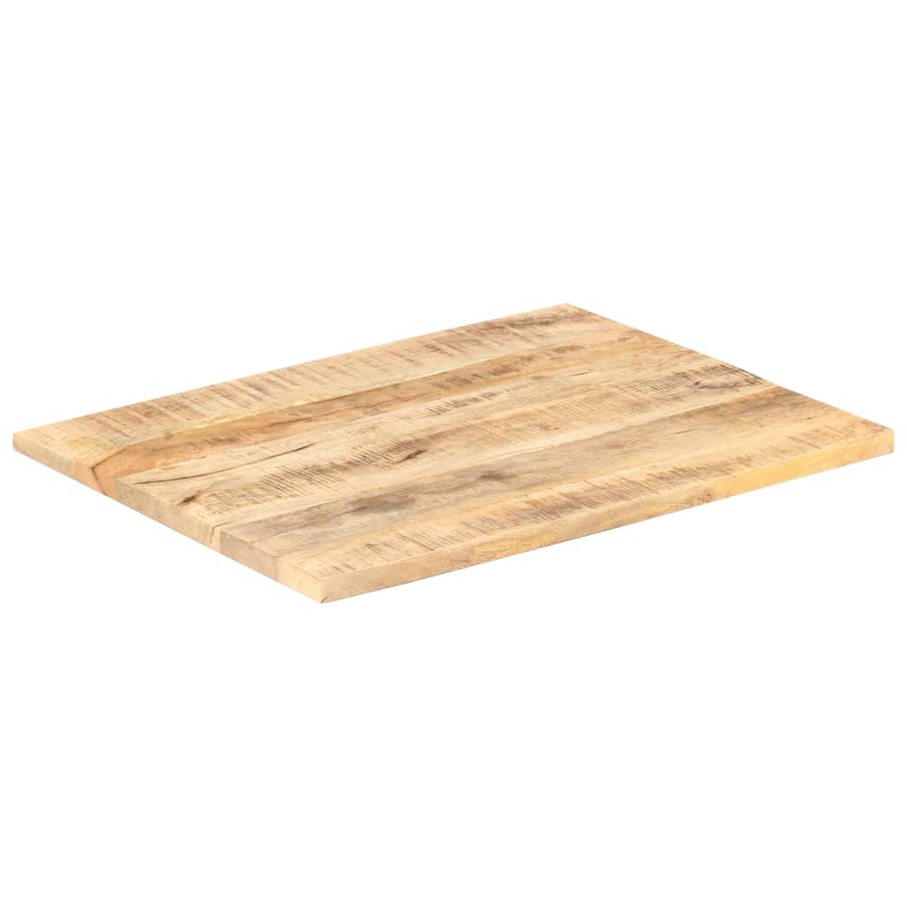 vidaXL Table Top Solid Mango Wood 25-27 mm 70x60 cm