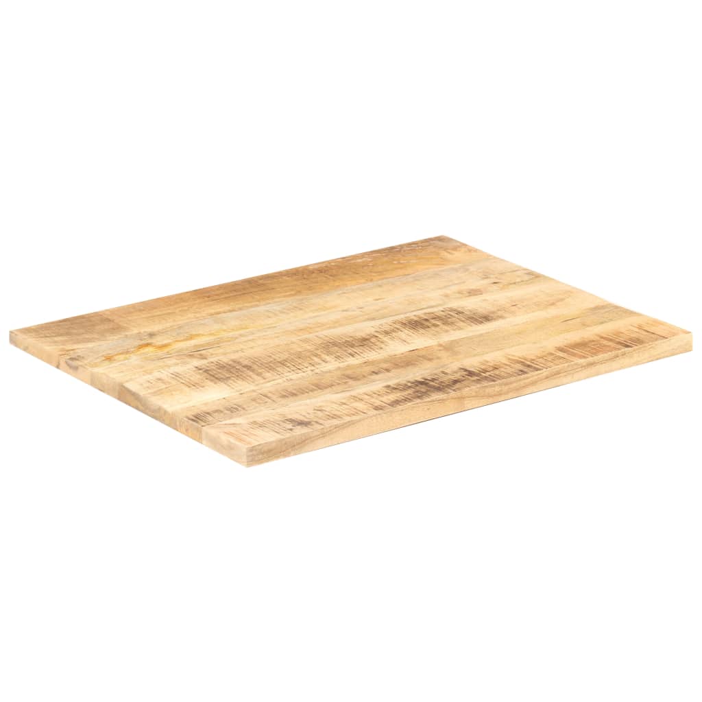 vidaXL Table Top Solid Mango Wood 25-27 mm 70x60 cm