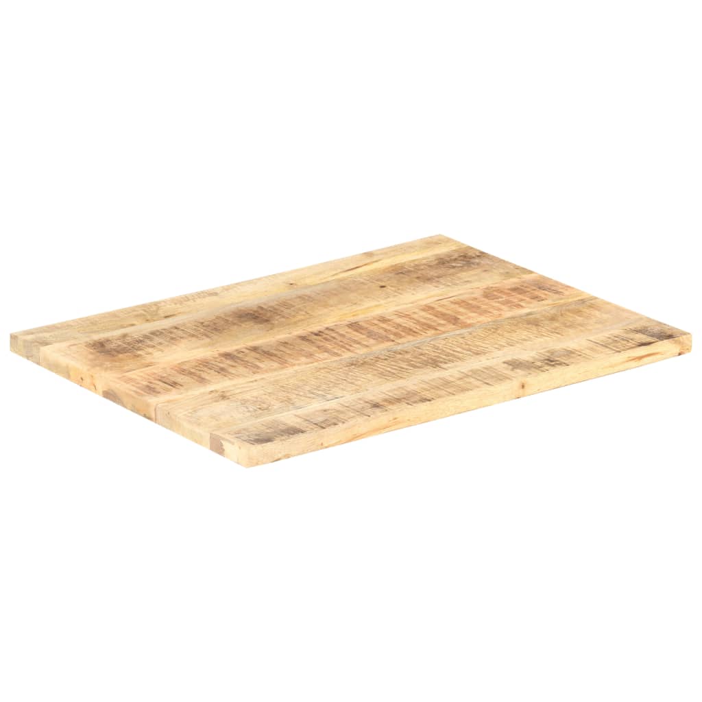 vidaXL Table Top Solid Mango Wood 25-27 mm 70x60 cm