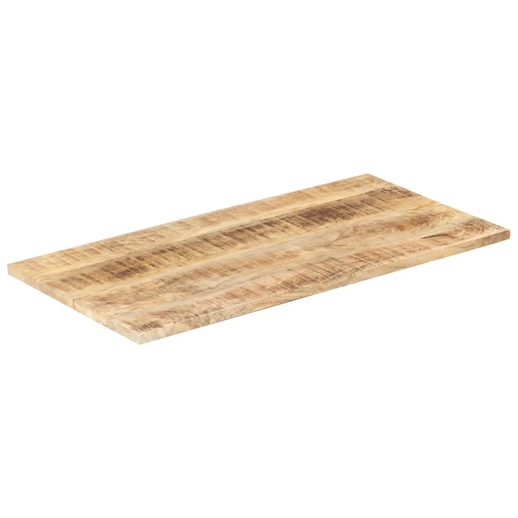vidaXL Table Top Solid Mango Wood 25-27 mm 100x60 cm