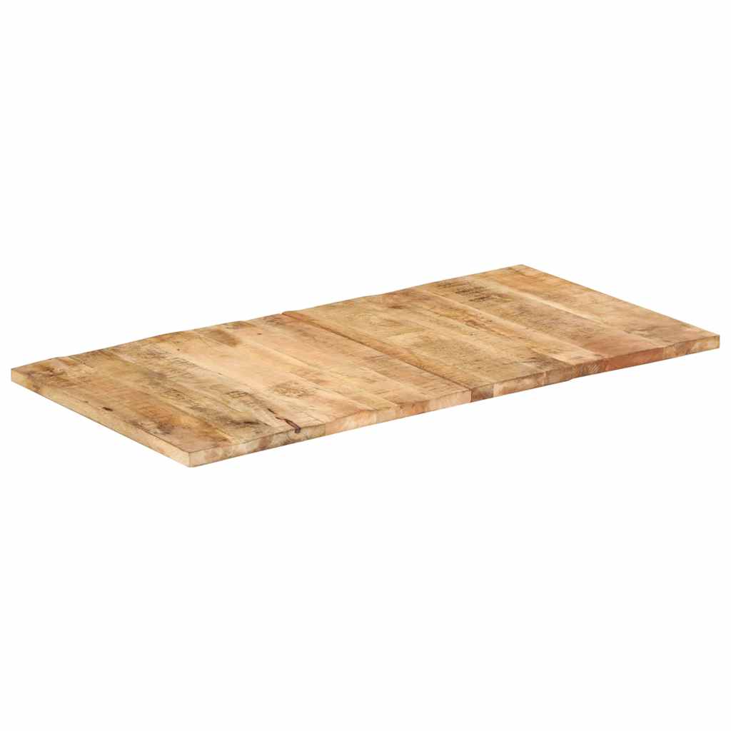 vidaXL Table Top Solid Mango Wood 25-27 mm 120x60 cm
