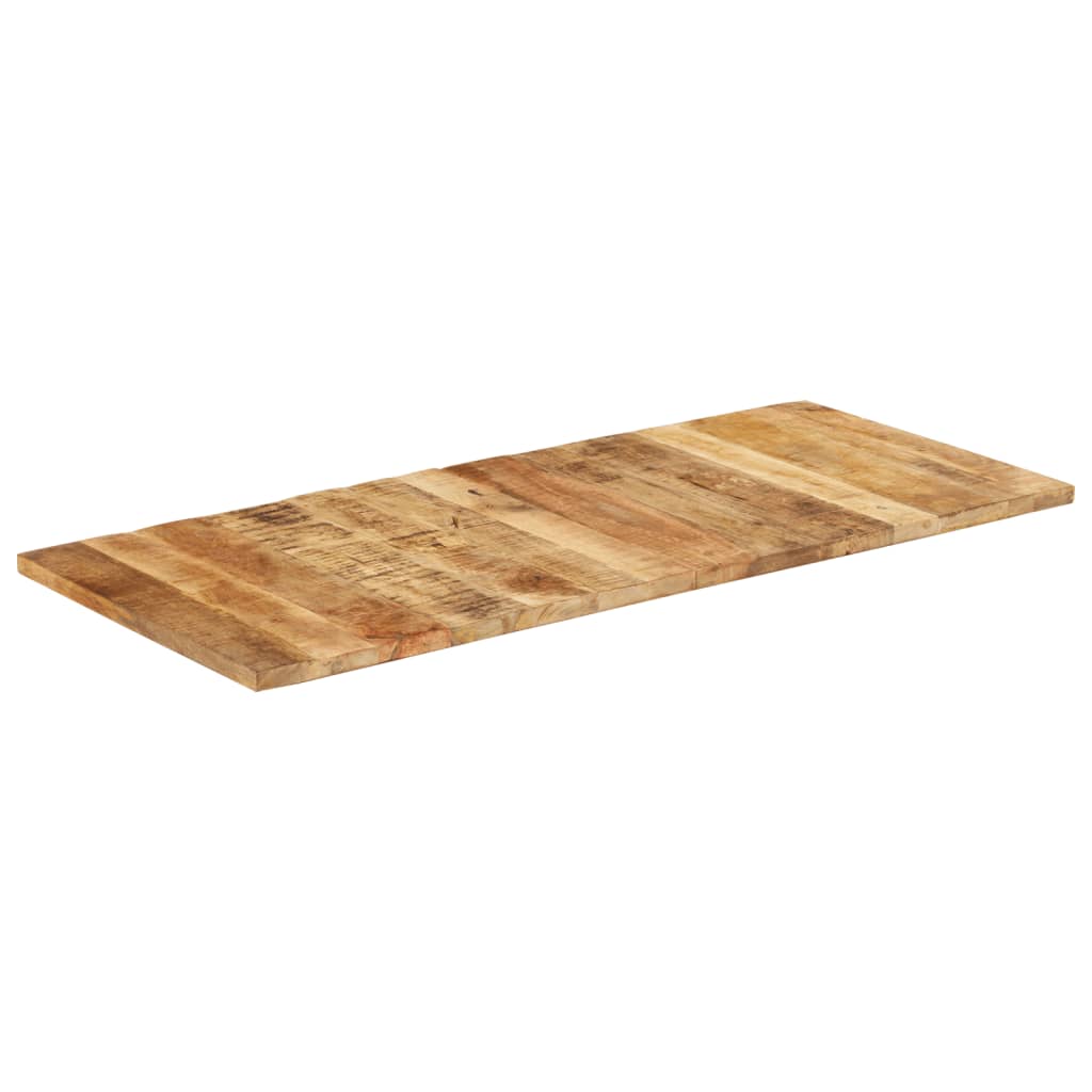 vidaXL Table Top Solid Mango Wood 25-27 mm 140x60 cm