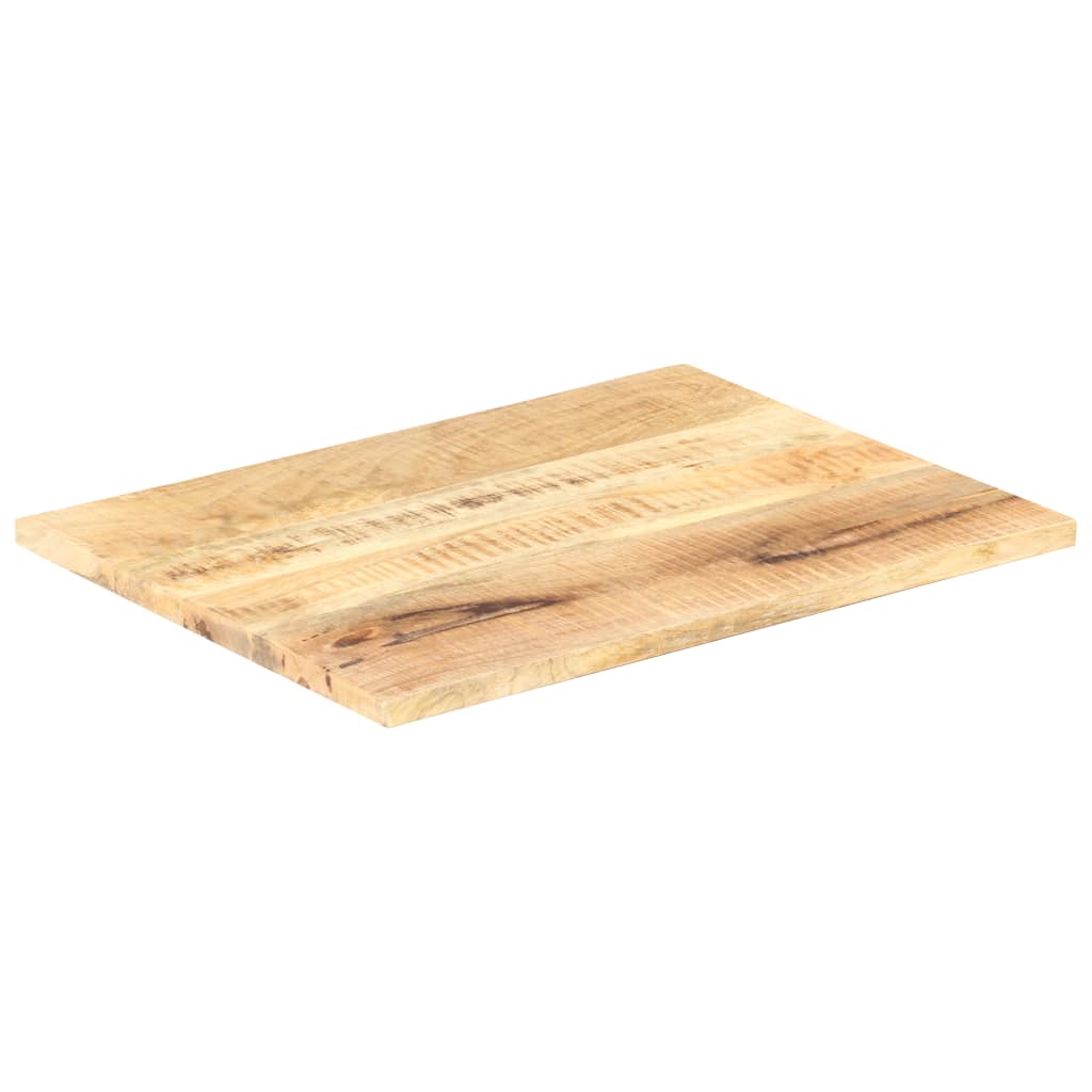 vidaXL Table Top Solid Mango Wood 25-27 mm 80x70 cm