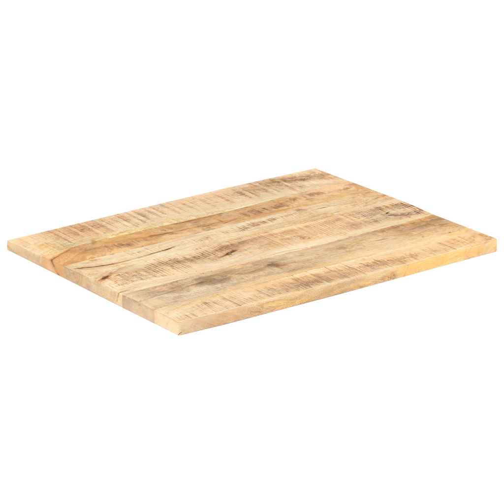 vidaXL Table Top Solid Mango Wood 25-27 mm 80x70 cm