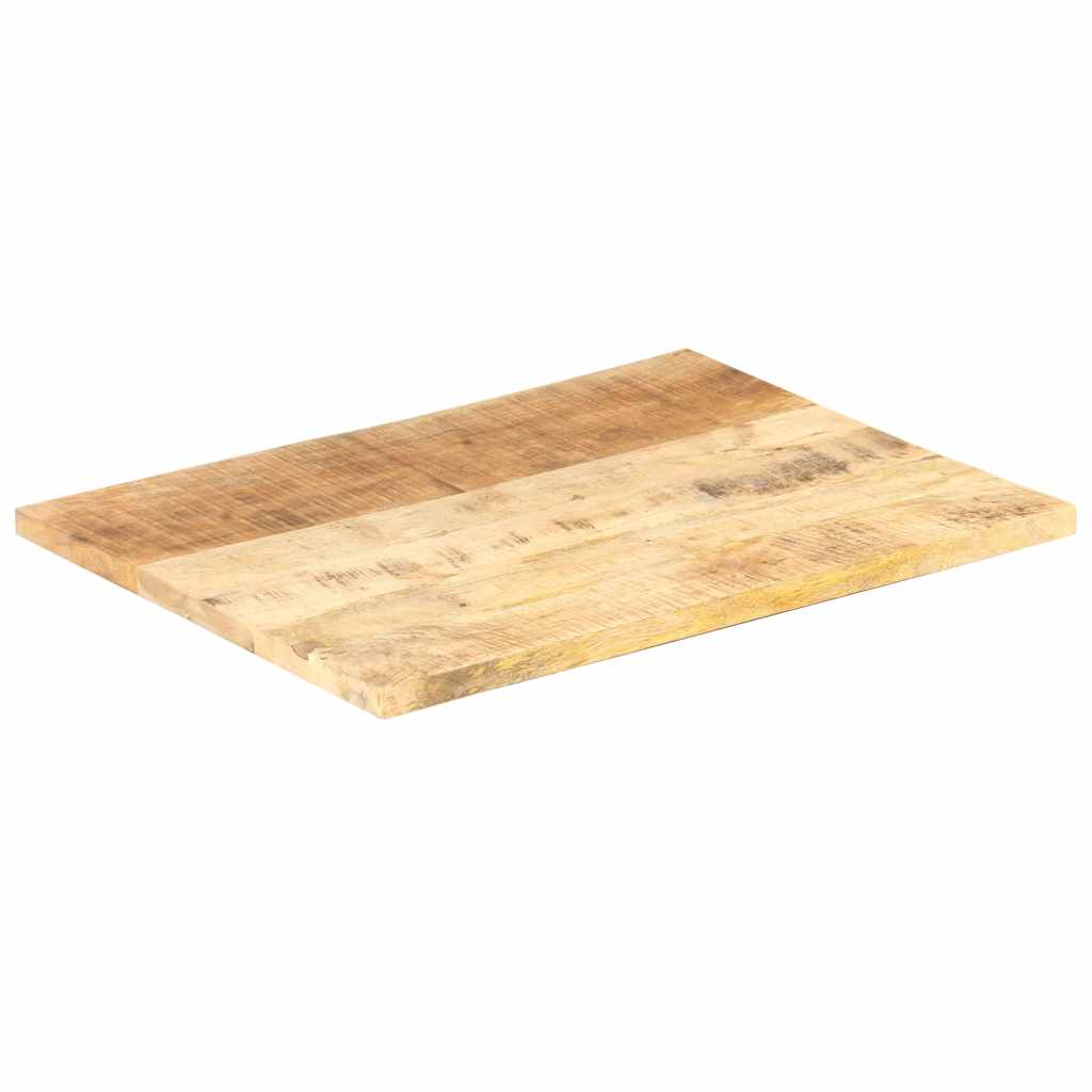 vidaXL Table Top Solid Mango Wood 25-27 mm 80x70 cm