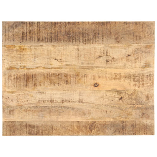 vidaXL Table Top Solid Mango Wood 25-27 mm 90x70 cm