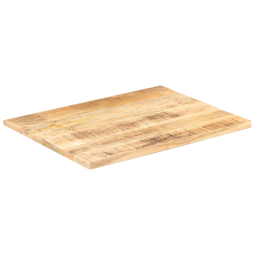 vidaXL Table Top Solid Mango Wood 25-27 mm 90x70 cm