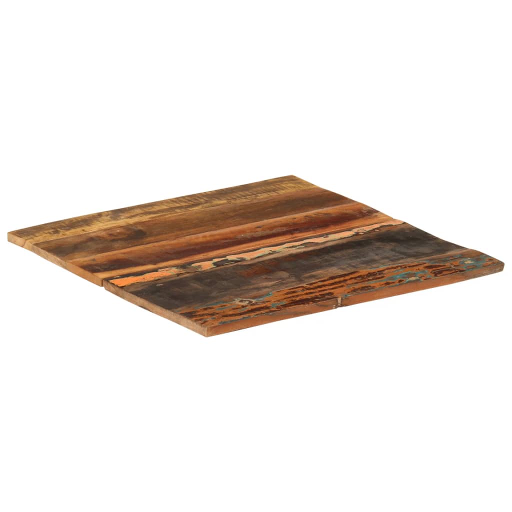 vidaXL Square Table Top 60x60 cm 15-16 mm Solid Reclaimed Wood