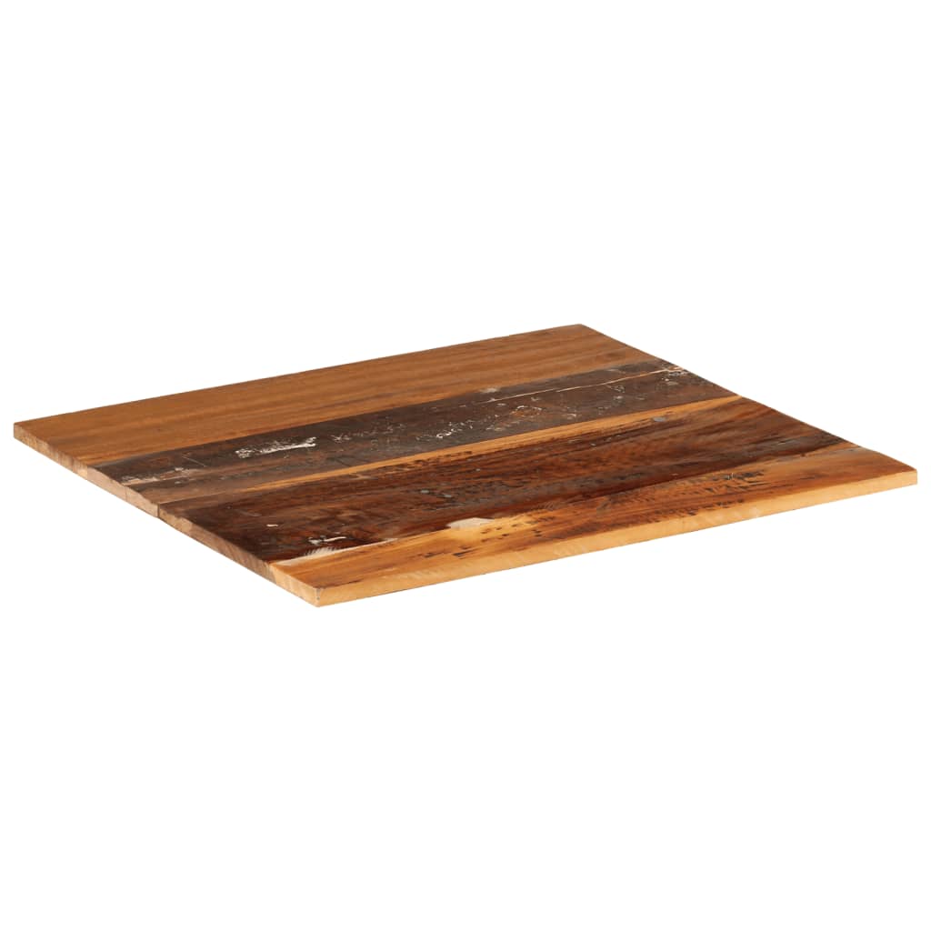 vidaXL Rectangular Table Top 60x70 cm 15-16 mm Solid Reclaimed Wood