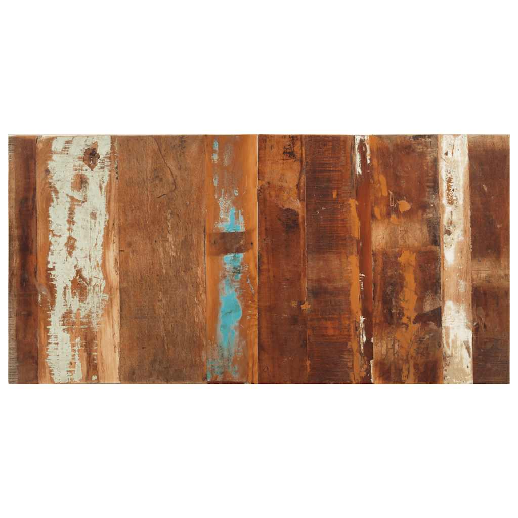 Rectangular Table Top 60x120 cm 15-16 mm Solid Reclaimed Wood