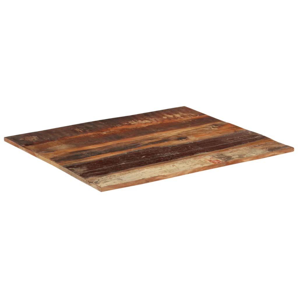 vidaXL Rectangular Table Top 70x80 cm 15-16 mm Solid Reclaimed Wood